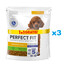 PERFECT FIT Sensitive 1+ 6x825 g: Trockenvollnahrung mit Truthahn für adulte Hunde kleiner Rassen