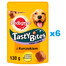 PEDIGREE Tasty Bites Chewy Cubes 6x130 g: Hundeleckerli mit Huhn