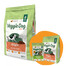 GREEN PETFOOD VeggieDog Origin mit roten Linsen 10kg + 900g & Denties GRATIS