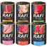 DOLINA NOTECI Rafi Premium Dosen MIX Ente, Wachtel, Wilde, Lamm, Pute 48x400g