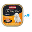 ANIMONDA Vom Feinsten Nassfutter mit Geflügel und Putenherzen für junge Hunde 5x150 g