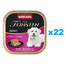 ANIMONDA Vom Feinsten Nassfutter mit Truthahn und Lamm für adulte Hunde 22x150 g