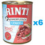 RINTI Kennerfleisch Junior 6x400g mit Rindfleisch für Welpen