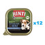 RINTI Feinest Bio Poultry Pure&Poultry hearts Geflügel und Geflügelherzen 12x150 g