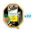 SHEBA Nature’s Collection 22x85 g: Nassvollnahrung für adulte Katzen mit Huhn und Paprika in Sauce