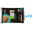 SHEBA Delicacy Fine Flakes 52x85 g Nassfutter mit Lachs, Weißfisch, Huhn, Truthahn in Gelee für adulte Katzen
