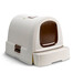 CURVER Katzentoilette 38,5 x 40 x 51 cm beige