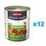 ANIMONDA GranCarno Original Adult RIND + ENTENHERZEN 12 x 800 g