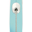 FLEXI New Comfort S 5 m Gurt-Roll-Leine Hellblau