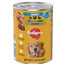 PEDIGREE Adult Nassfutter mit Geflügel in Mousse für adulte Hunde 400 g