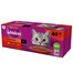 WHISKAS Nassfutter in Soße 40x85 g + TRIXIE 50 g Huhn und Lachs