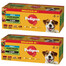 PEDIGREE Adult Mix Beutel mit Gemüse 80x100g: Nassfutter für adulte Hunde, mit einer Mischung aus Rind und Lamm, aus Rind und Leber, mit Huhn, mit Truthahn, in Sauce