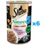 6x400 g SHEBA Nature's Collection adulte Katzen mit Lachs, Süßkartoffeln und grünen Bohnen in Sauce