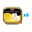 ANIMONDA Vom Feinsten zestaw z indykiem i serem 6 x 100 g