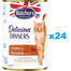 BUTCHER'S Delicious Dinners, karma dla kota, kawałki z dziczyzną w galaretce 24 x 400g