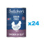 BUTCHER'S Original Recipe in Jelly, Huhn in Gelee für Hunde 24 x 400g