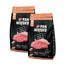 PAN MIĘSKO Trockenfutter mit Kalb und Pute für adulte Hunde XL hypoallergen 2x3 kg