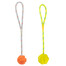 TRIXIE Schwimmender Ball am Seil, Naturgummi ø 7/35 cm, 1 St.