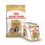 ROYAL CANIN Shih Tzu Adult Trockenfutter für adulte Hunde der Rasse Shih Tzu 1,5 kg + Nassfutter in Soße 12 x 85 g