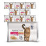 PERFECT FIT Nassfutter in Soße mit Huhn, Erbsen, Rind, Karotte für Katzen 36x85g