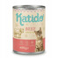 KATIDO Adult Cat Beef Nassfutter Rind mit Lachsöl für Katzen 400 g