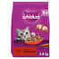 WHISKAS Trockenfutter mit Rind für adulte Katzen 3,8 kg