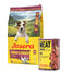 JOSERA Mini Adult Salmon and Chicken glutenfreies Futter mit Soße für kleine Hunderassen 10kg + 800g GRATIS