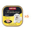 ANIMONDA Vom Feinsten Nassfutter mit Pute und Käse für adulte Hunde 6x150g