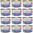 SCHESIR Nassfutter Thunfisch mit Sprotten in Brühe für adulte Katzen 12x70 g