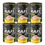 RAFI Cat Nassfutter mit Huhn für adulte Katzen getreidefrei 6x400 g