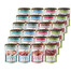 SUPER RAFI Nassfutter Mix 4 Geschmacks für adulte Hunde getreidefrei 24x400 g