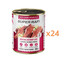 RAFI Super z cielęciną i wątróbką z królika 24x800g pasztet dla psów