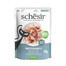 SCHESIR Complements Nassfutter Thunfisch mit Seelachs in Gelee für adulte Katzen 70 g
