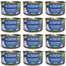 SCHESIR Nassfutter Thunfisch mit Sprotten in Gelee für Katzen 12x85 g