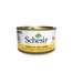 SCHESIR Nassfutter mit Thunfisch und Surimi in Gelee für Katze 12x85 g