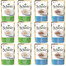 SCHESIR Nassfutter Mix Geschmacks mit Thunfisch + Huhn für Katzen 12x85g