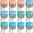 SCHESIR Nassfutter Mix Geschmacks für Katzen 12x85g