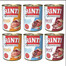 RINTI Kennerfleisch Nassfutter Mix Geschmacks mit Geflügelherzen, Huhn und Ente für adulte Hunde getreidefrei 6x400 g