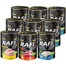 RAFI Cat Mix Geschmacks Nassfutter mit Dorsch, Ente und Huhn für adulte Katzen getreidefrei 9x400 g