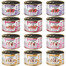 SUPER RAFI Mini Nassfutter Mix 4 Geschmacks für adulte kleine Hunderassen 12x185g