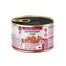 SUPER RAFI Mini Nassfutter mit Kalb und Gänseherzen für adulte kleine Hunderassen getreidefrei 185g