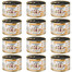 SUPER RAFI Mini Nassfutter mit Wachtel und Entenleber für adulte kleine Hunderassen 12x185g