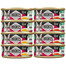 VOSKES Soup Mix Geschmacks Suppe mit Rind und Huhn für Katzen 8x50g