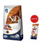 FARMINA N&D Brown Dog Adult Medium Maxi Lamb, Spirulina, Carrot 7 kg + Snack Dental Treat Coat Lamb Medium/Maxi 100 g GRATIS!