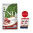 FARMINA N&D Prime dog Adult Medium & Maxi chicken & pomegranate 12 kg + Snack Dental Treat Fresh breath Medium/Maxi 2x100 g GRATIS