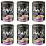 RAFI Cat Nassfutter mit Kaninchen für adulte sterilisierte Katzen getreidefrei 6x400 g