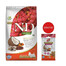 FARMINA N&D Quinoa Dog Skin&Coat Adult Mini herring, coconut 2.5 kg + Snack Dental Treat Skin Coat Herring Mini 60 g GRATIS!