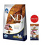FARMINA N&D Brown Dog Adult Mini Lamb, Spirulina, Carrot 5 kg + Snack Dental Treat Coat Lamb Mini 60 g GRATIS!