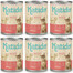 KATIDO Adult Cat Beef Nassfutter Rind mit Lachsöl für Katzen 6x400 g