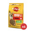 PEDIGREE Adult Mini mit Rindfleisch und Gemüse für kleine Hunderassen 6 x 2,6 kg